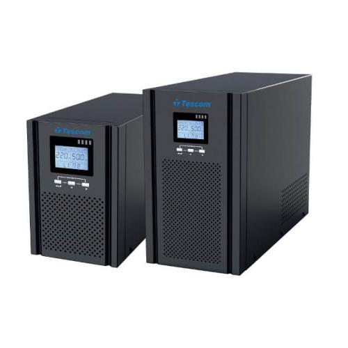 TESCOM TEOS+103 3KVA 6x12V/7AH Akülü ONLİNE 1F/1F LCD Ekranlı 5/10 DK UPS 900040342